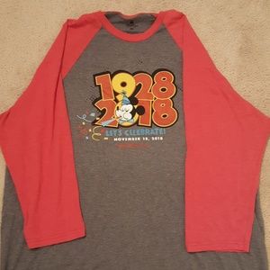 Disney Mickey's 90th Birthday raglan shirt Size 3X